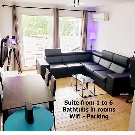 Suite From 1 To 6 - Bathtubs In Rooms - Air Conditioned Residential Appartement - Self-Arrival - Wifi - Netflix Disney - Kitchen - Laundry - Parking Avignone Esterno foto